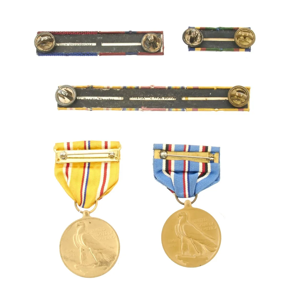 Original U.S. WWII USMC Marine Named Grouping