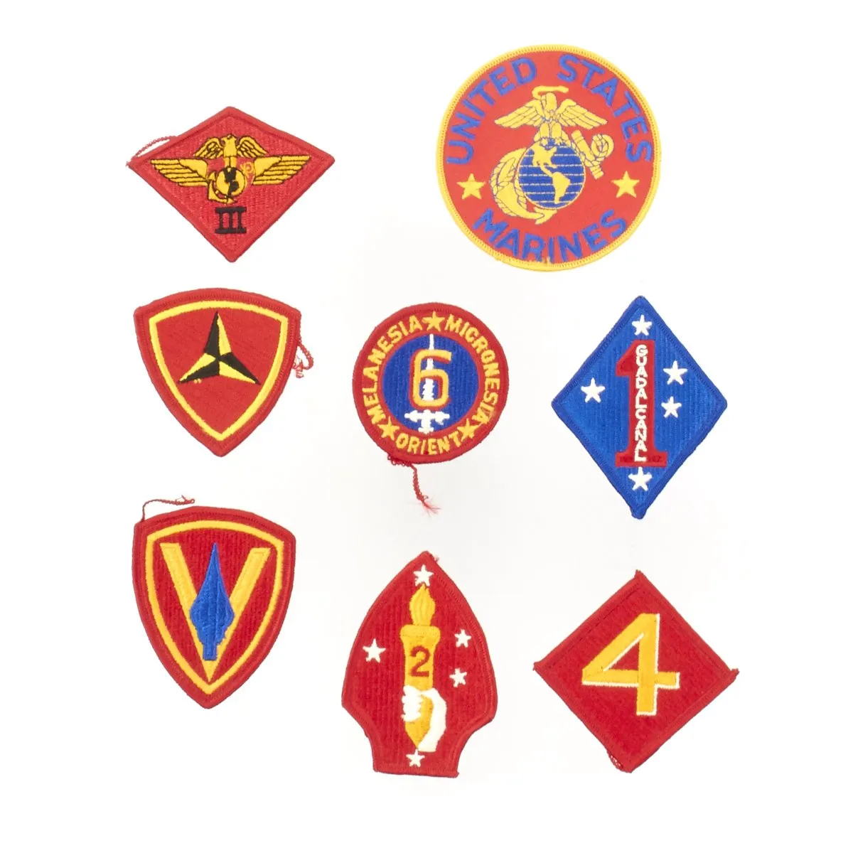 Original U.S. WWII USMC Marine Named Grouping